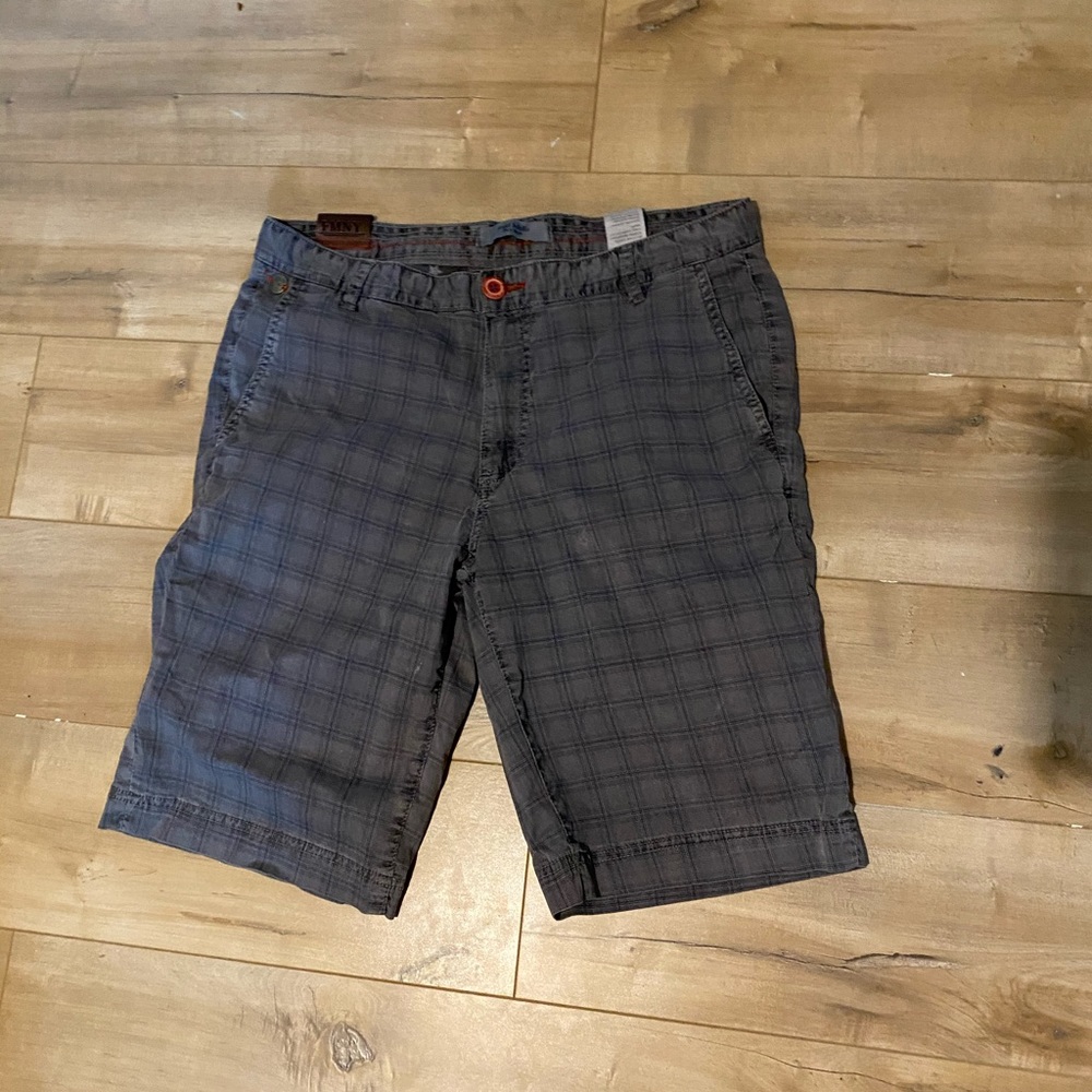 Men’s plaid casual shorts